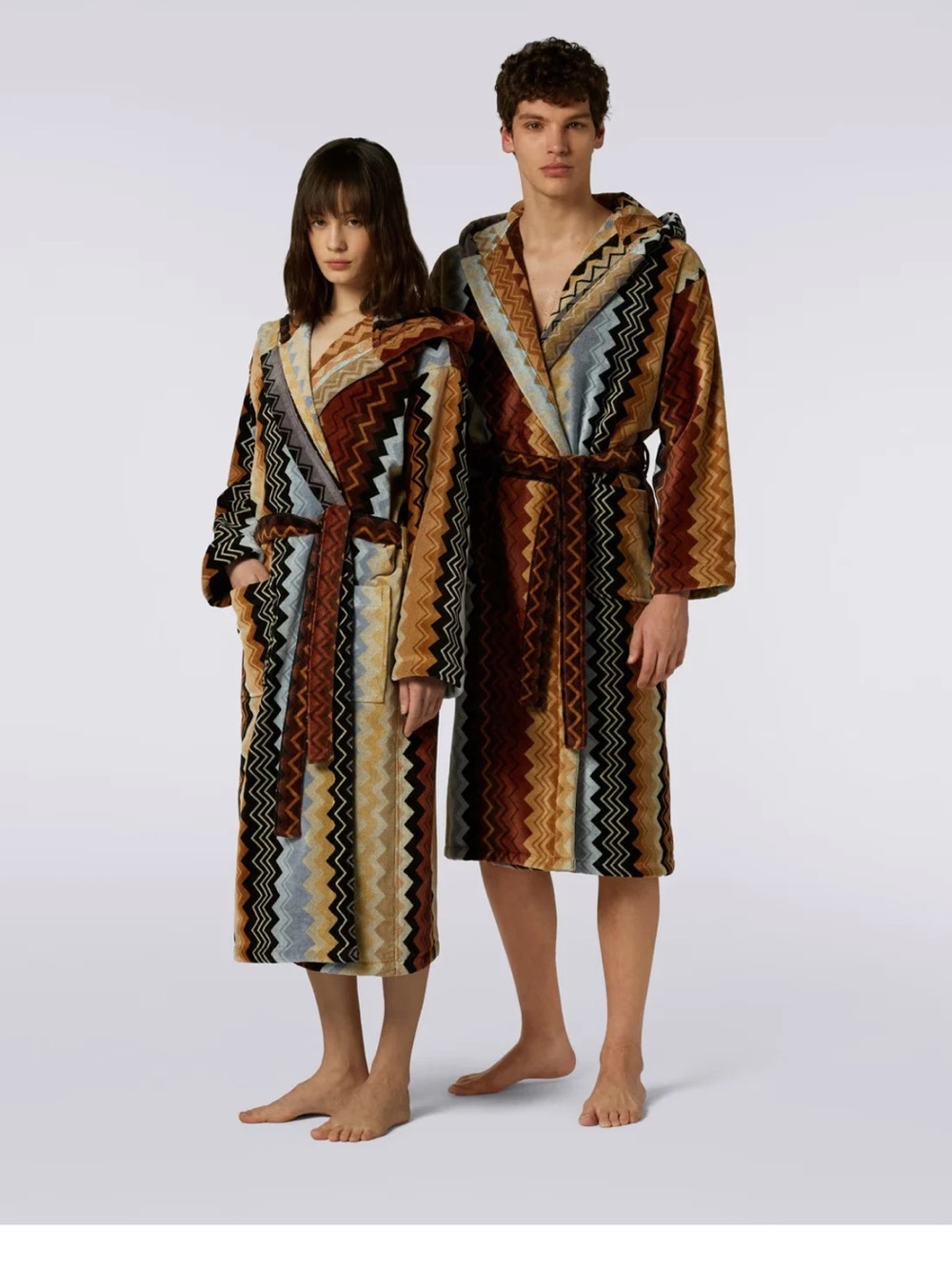 Missoni Giacomo Hooded Bathrobe NWT